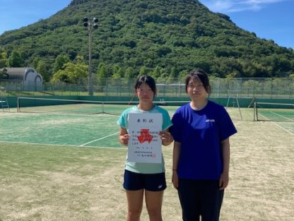 【硬式テニス部】令和7年度四国高等学校選手権大会女子シングルス第3位！