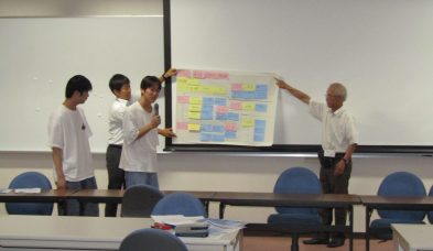 建設コース学生を対象に徳島県技術士会出前講座が開催