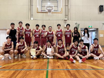 男子バスケットボール部が26年ぶりに全国高専体育大会へ出場！！