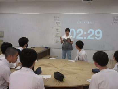 令和７年度第２回ビブリオバトルを開催しました
