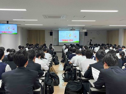 １年生を対象とした健康教育を開催しました