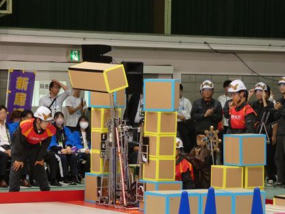 高専ロボコン2025四国地区大会が本校で開催されました