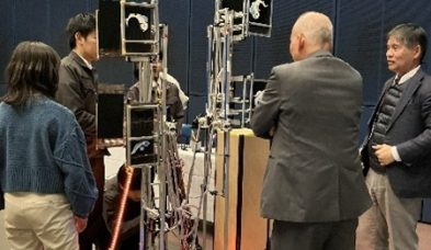 「とくぎんサクセスクラブ」の新年互礼会にてロボット展示とキーホルダー製作体験コーナーを出展しました