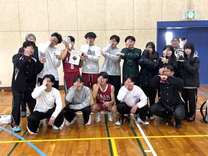 第37回四国地区高等専門学校春季バスケットボール大会　男子準優勝