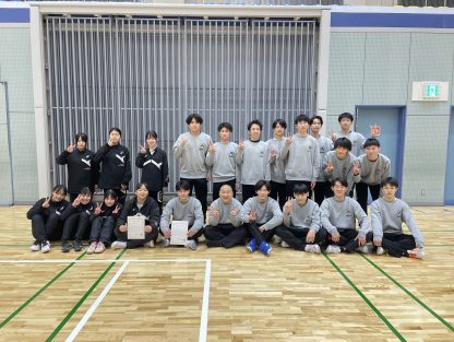 【バレーボール部】四国高専春季リーグ戦で準優勝